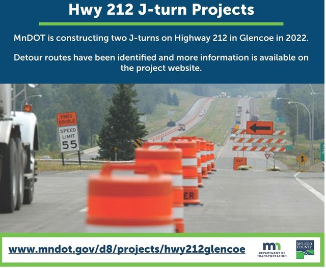 Hwy 212 JTurns City of Glencoe