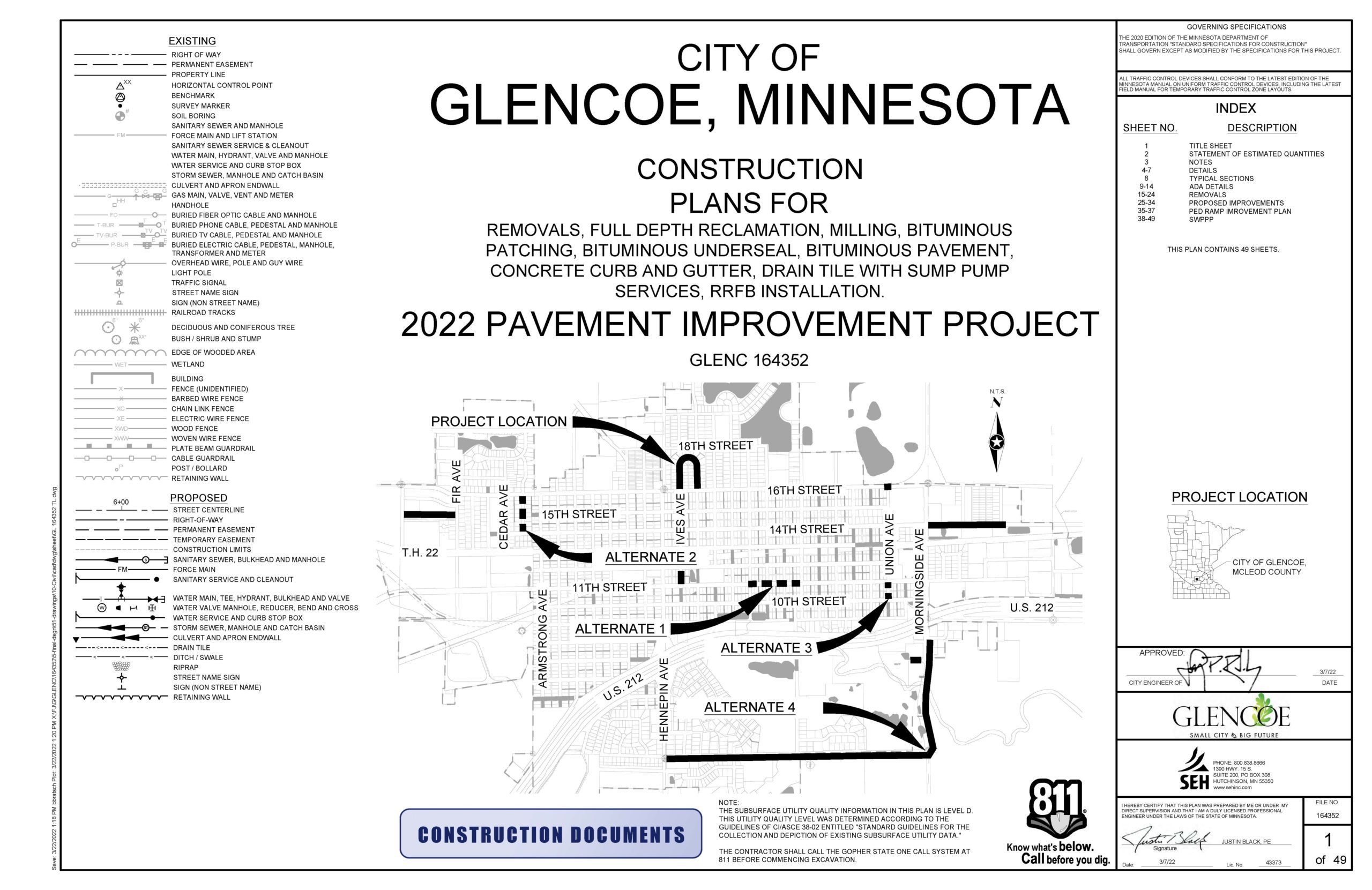 Current Projects City of Glencoe