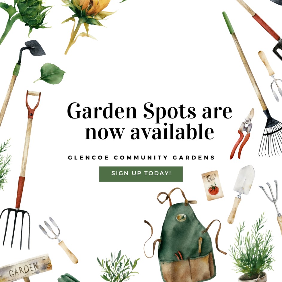 NEW Glencoe Community Garden Plots Available City of Glencoe